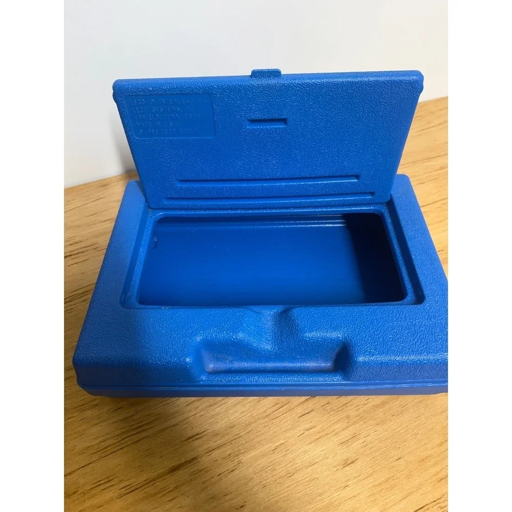 Vintage 1983 LEGO‎ Blue Plastic Hard Shell Carrying Case